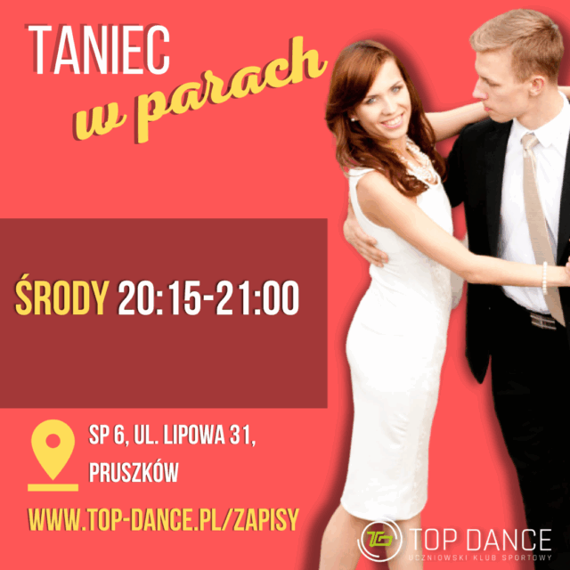Taniec w parach Pruszków taniec użytkowy