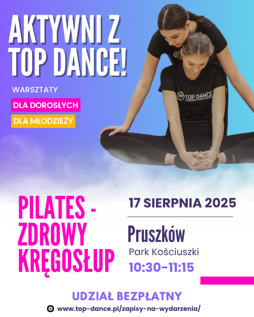 warsztat 1 pilates zdrowy kręgosłup