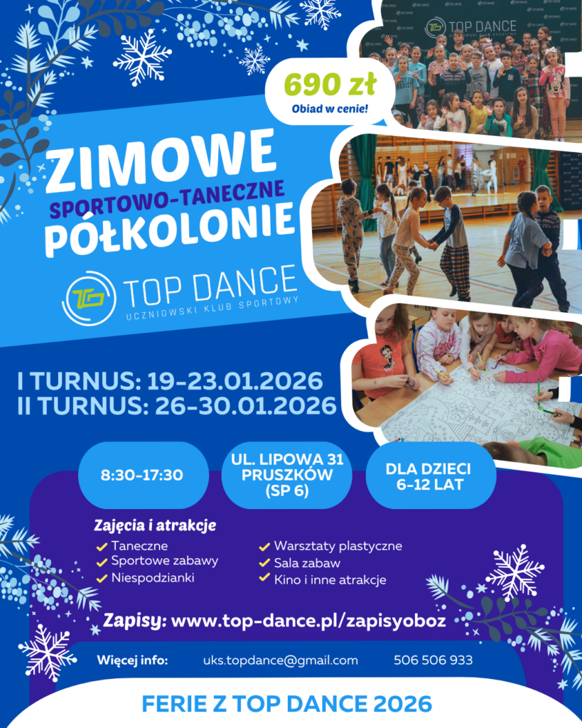 FERIE Z TOP DANCE 2026