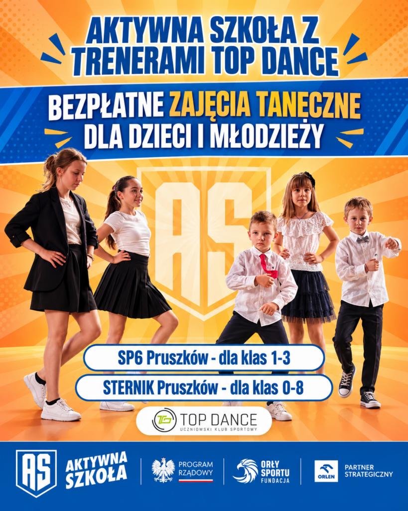aktywna szkoła z trenerami top dance